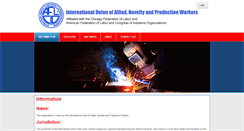 Desktop Screenshot of iuanpw.org